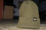 CGLA Cuffed Beanie Camo Green