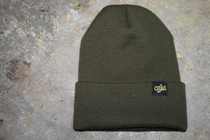 CGLA Cuffed Beanie Camo Green