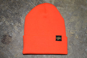 CGLA Cuffed Beanie Safety Orange
