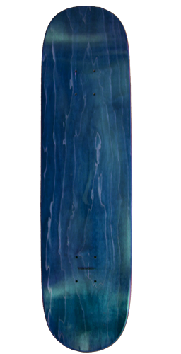 Blue Skateboard Deck
